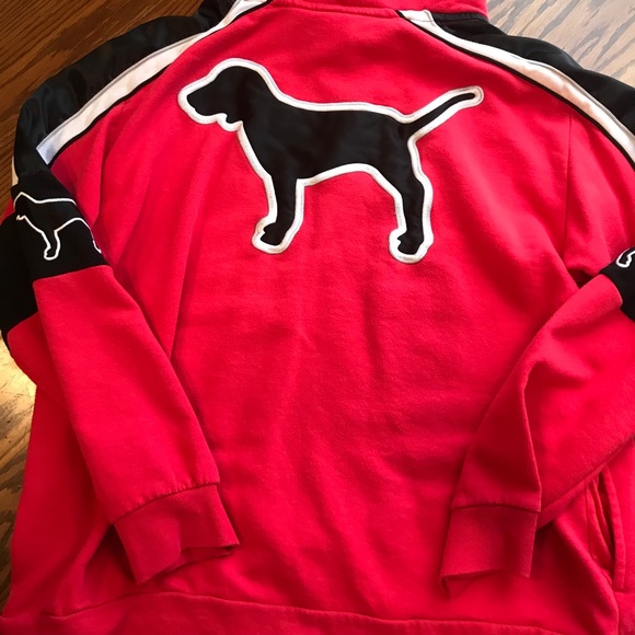 SOLD MERC* PINK Sherpa hoodie - Picture 4 of 6